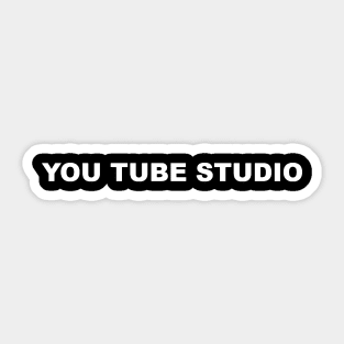 YOU TUBE STUDIO Sticker